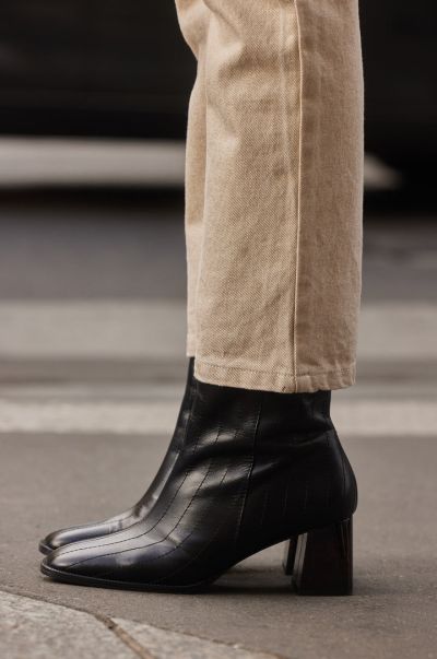 Comfortable Balzac Paris Ankle Boots Bottines Hazel Noir Women Black