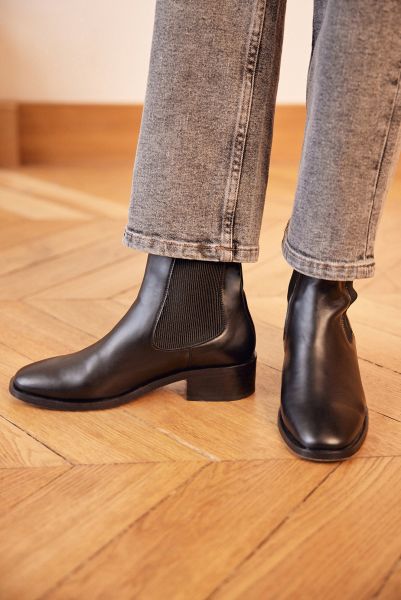 Bottines Isidora Noir Ankle Boots Balzac Paris Women Sturdy Black