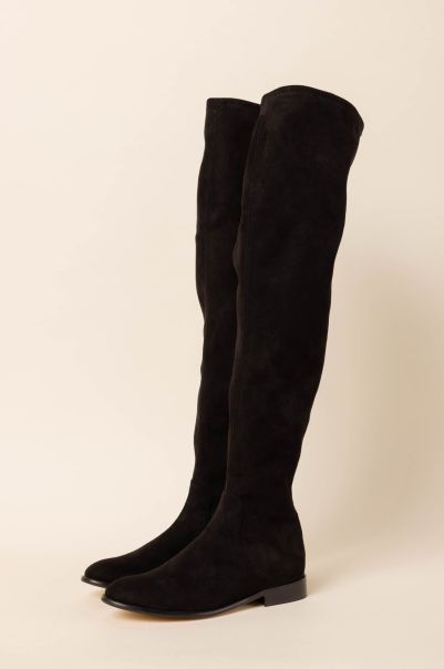 Purchase Ankle Boots Black Balzac Paris Women Cuissardes Swanie Noir