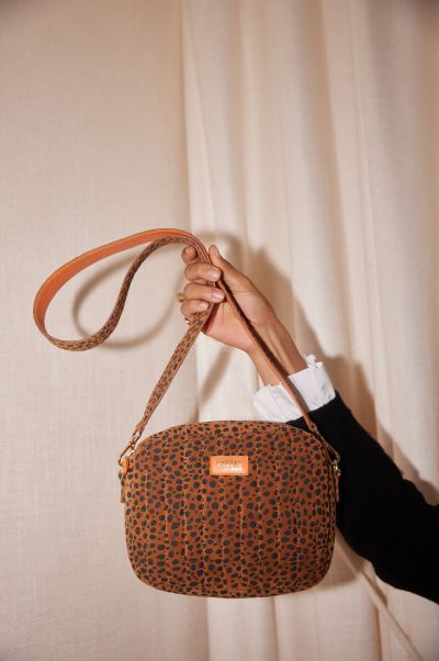 Balzac Paris Women Bags Amplify Orange Sac César Guépard Et Orange