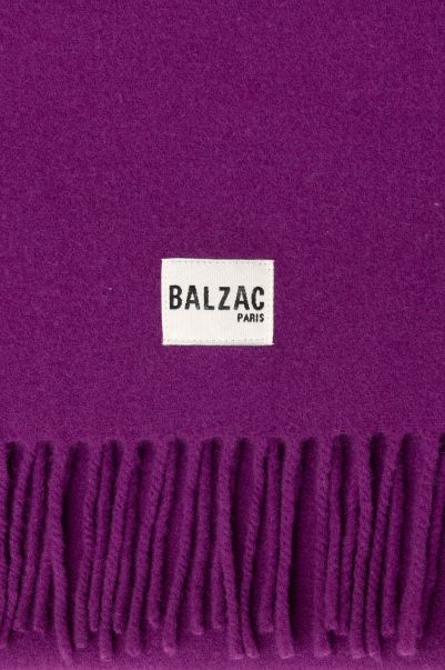Women Top-Notch Purple Balzac Paris Écharpes Et Bonnets Écharpe Public Violet