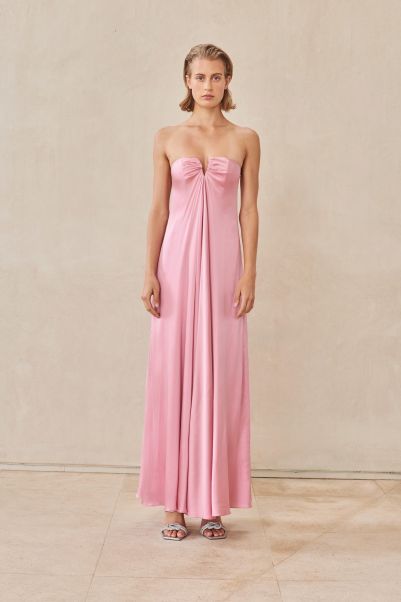 Dresses Janelle Gown - Shell Pink Women Manifest Cult Gaia Shell Pink