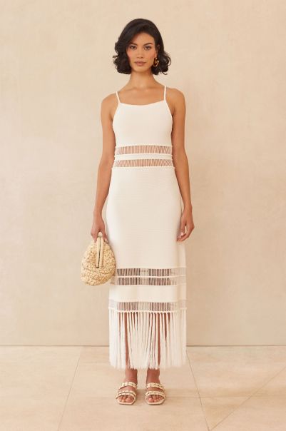 Cult Gaia Dresses Unbeatable Price Kiki Knit Dress - Off White Women Off White
