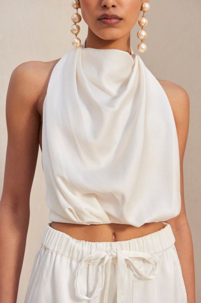 Tops Quality Adrienne Top - Off White Women Cult Gaia Off White