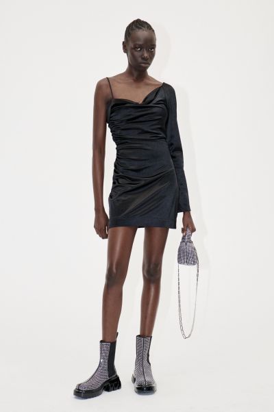 Unleash Dresses Women Stine Goya Karter Dress - Jet Black