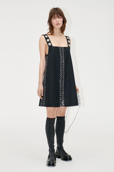 Organic Dresses Nomi Dress - Jet Black Stine Goya Women