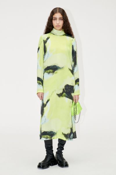 Mille Dress - Abstract Landscape Stine Goya Women Dresses Comfortable