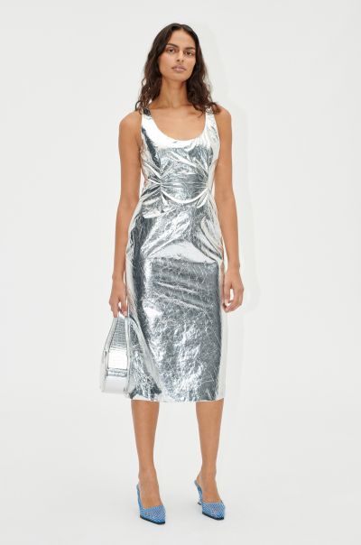 Luxurious Dresses Stine Goya Louise Dress - Silver Women