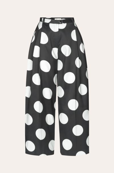 Pants Stine Goya Top Chet Showpiece Pants - Dots Black Women