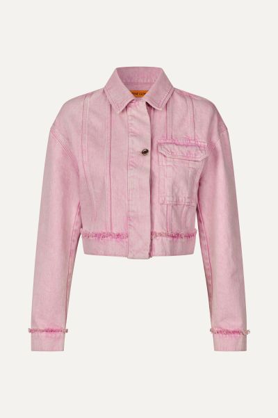 Denim Stine Goya Cheap Women Margaux Denim Jacket - Washed Pink