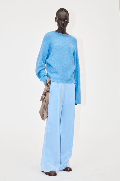 Bargain Knitwear Stine Goya Carina Sweater - Alaskan Blue Women
