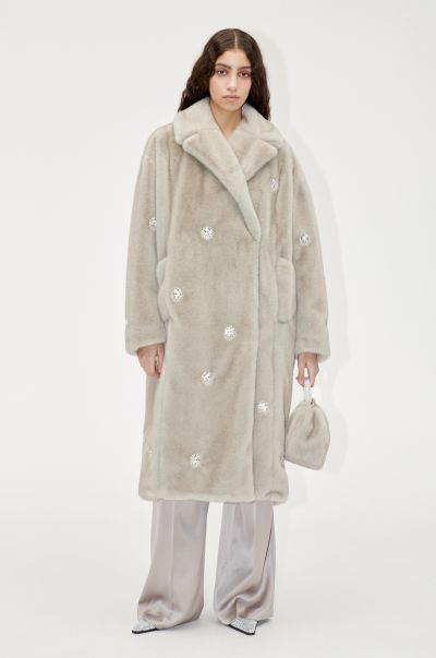 Deal Women Maxime Coat - Grey Outerwear Stine Goya