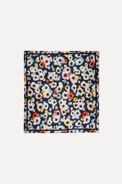 Yumma Scarf - Tie Dye Floral Night Stine Goya Scarves Amplify Women