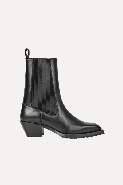 Reliable Stine Goya Gurly Chelsea Boots - Jet Black Women Shoes